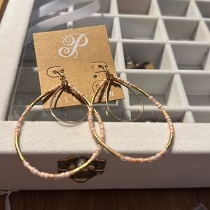 Plunder Pink Dangle Earrings